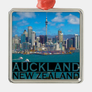 Auckland Metal Ornament