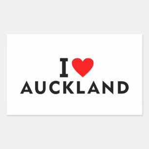 Auckland New Zealand love city heart like travel Sticker