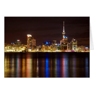 Auckland Night Cityscape