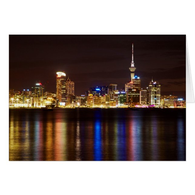 Auckland Night Cityscape (Front Horizontal)