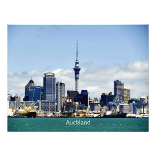 Auckland Skyline Photo Print