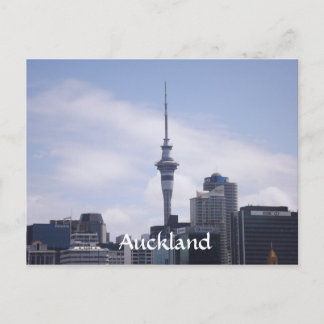 Auckland Skyline Postcard