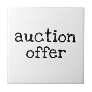 Auction Offer Tile