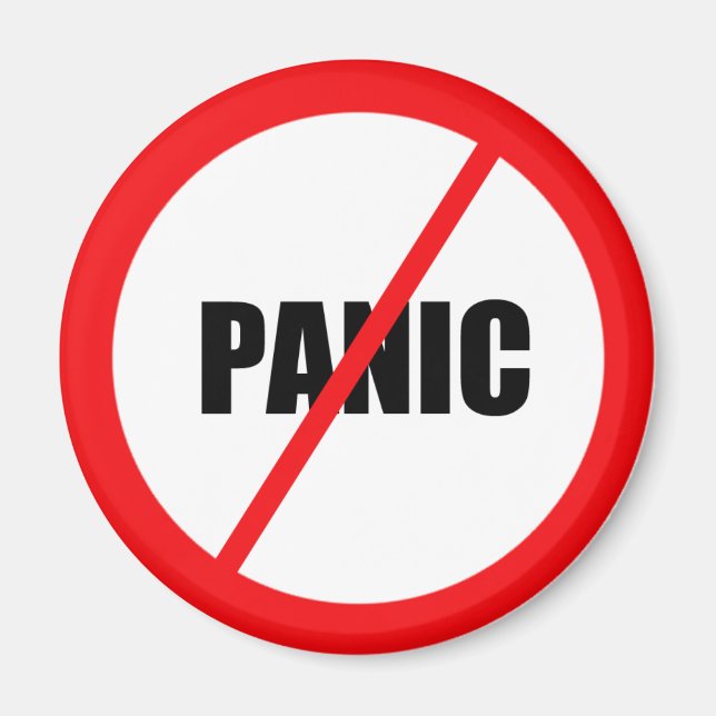 Aucun aimant de panique (Devant)