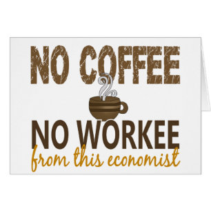 Aucun café aucun économiste de Workee