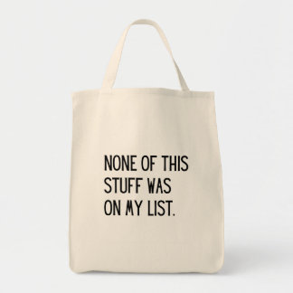 Aucun de ces Sacs fourre-tout de trucs