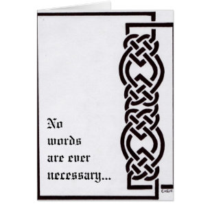 Aucun mot n'est jamais nécessaire…