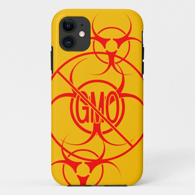 Aucun OGM coque iphone Biodanger OGM iPhone 5 Coqu (Dos)