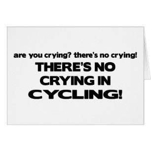 Aucun pleurer - faisant un cycle