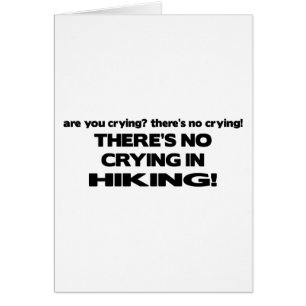 Aucun pleurer - randonnée