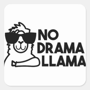 Aucun Stickers Llama Drama