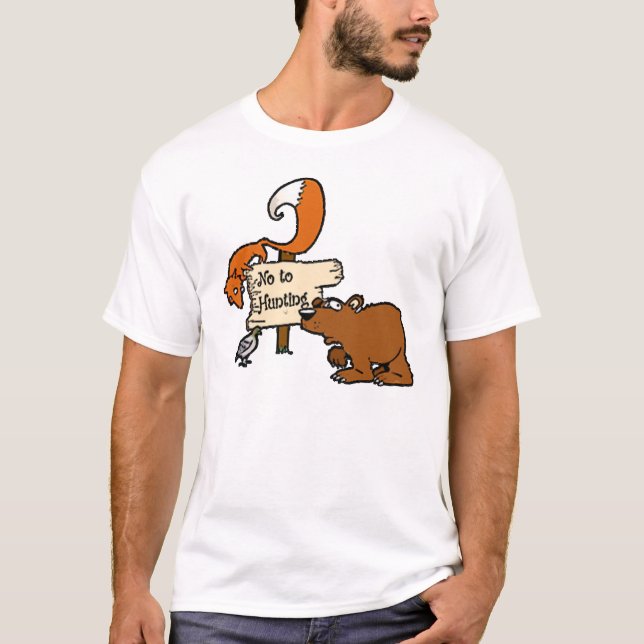 Aucun T-shirt de chasse (Devant)