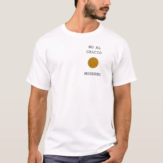 aucun T-shirt de moderno de calcio d'Al (Devant)