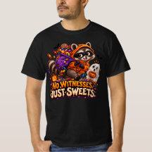 Aucun témoin, juste des friandises, T-shirt drôle