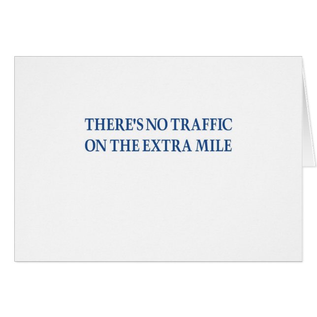 Aucun trafic (guerrier bleu) (Devant horizontal)