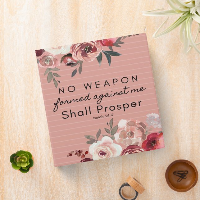 Aucune Arme Formée Contre Moi Ne Prospère Classeur (In Situ)