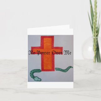 Aucune carte de note Power Over Me