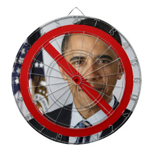 Aucune Cible de flechettes d'Obama
