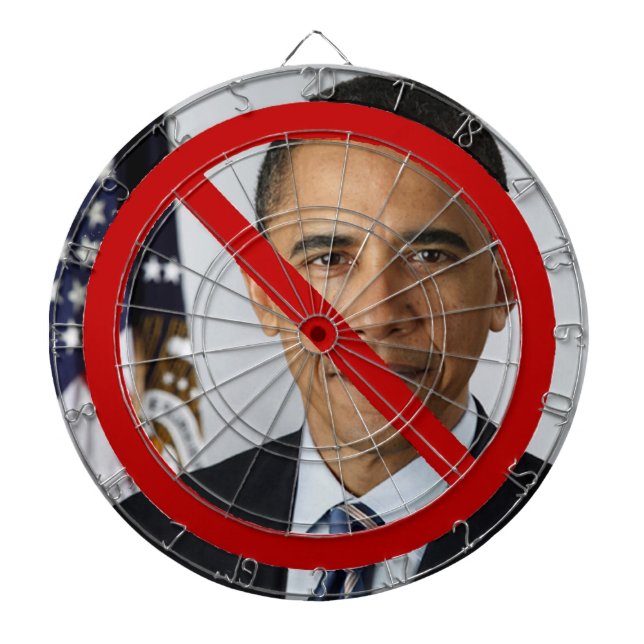 Aucune Cible de flechettes d'Obama (Devant)