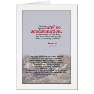 AUCUNE condamnation - 8:1 de Romains