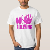 Aucune intimidation, arrêt intimidant le T-shirts