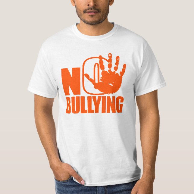 Aucune intimidation, T-shirts de intimidation (Devant)