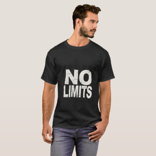 AUCUNE LIMITE T-shirt sport - Athlétisme motivatio