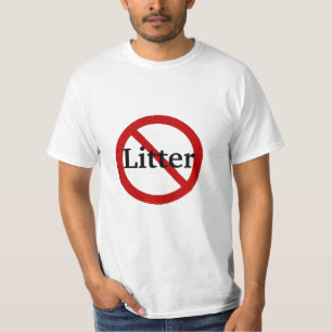 Aucune ordure n'a permis le T-shirt - customisé