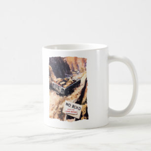 Aucune route excepté la tasse de Land Rover