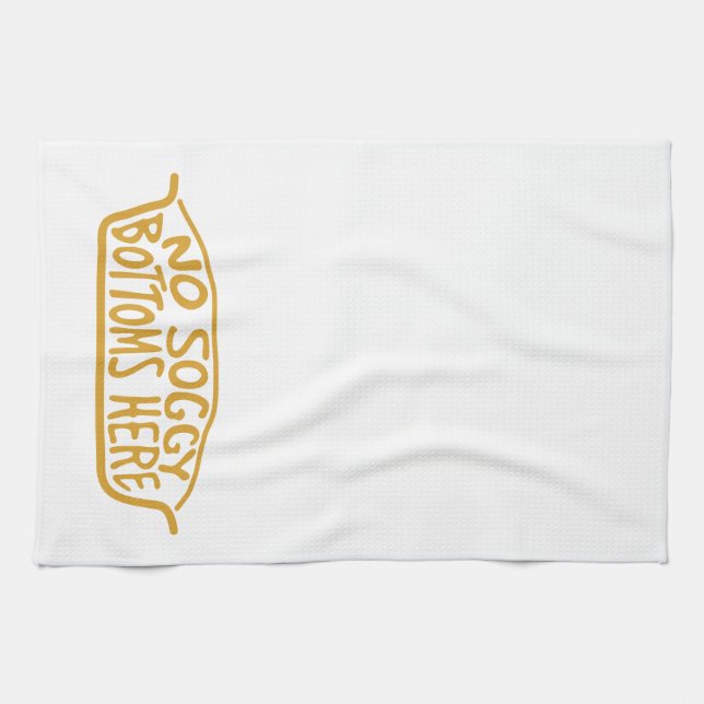 Aucune serviette de cuisine détrempée des fonds - (Horizontal)