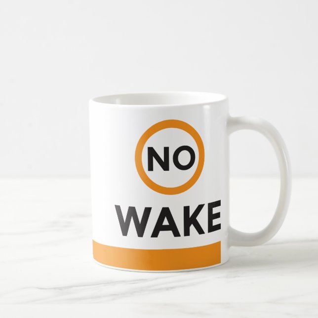 Aucune tasse de café de sillage (Droite)