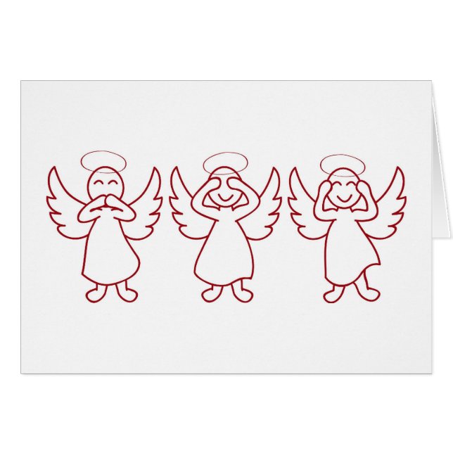 Aucuns anges mauvais - rouge (Devant Horizontal)