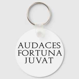 Audaces Fortuna Juvat Keychain