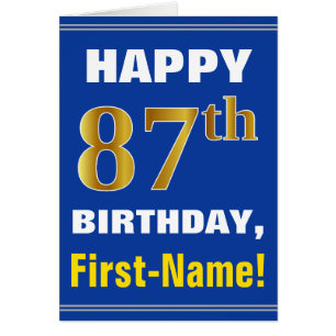 Audacieux, bleu, anniversaire d'or de Faux