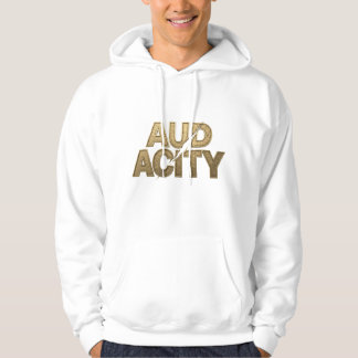 Audacity Gold Cracked Metallic 3D Rebel Royale  Hoodie