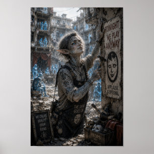 Audacity / Theatre Worker / Apartment Building Poster