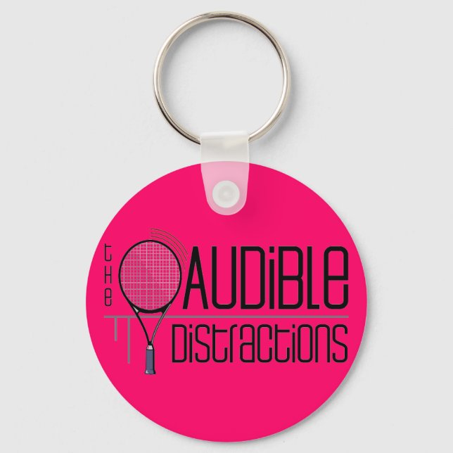 Audible Distractions Team Keychain (Front)