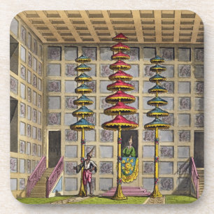 Audience Hall, Cochin China, plate 88 from 'Le Cos Coaster