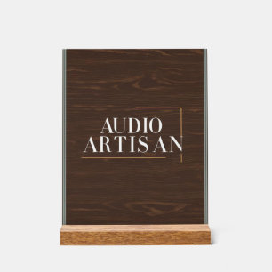 Audio Artisan Acrylic Sign