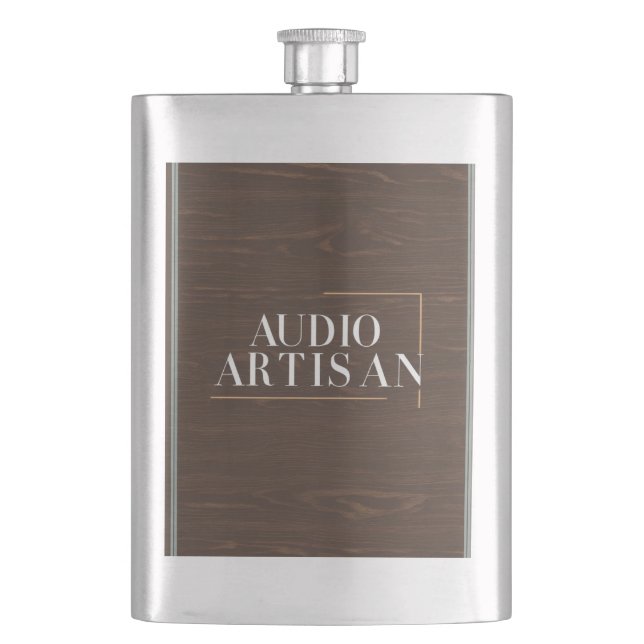 Audio Artisan Hip Flask (Front)