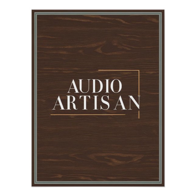 Audio Artisan Poster (Front)