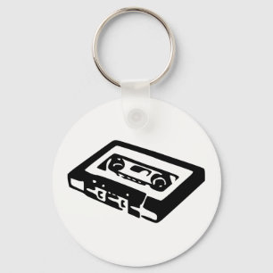 Audio Cassette Keychain