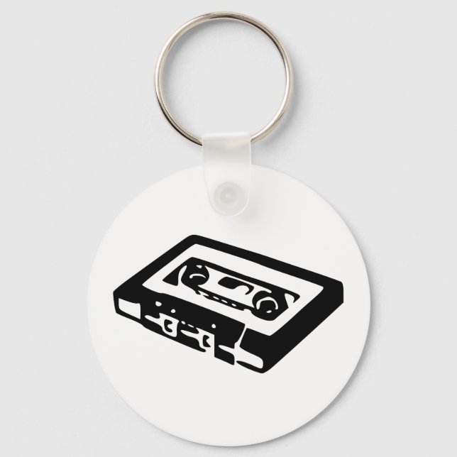 Audio Cassette Keychain (Front)