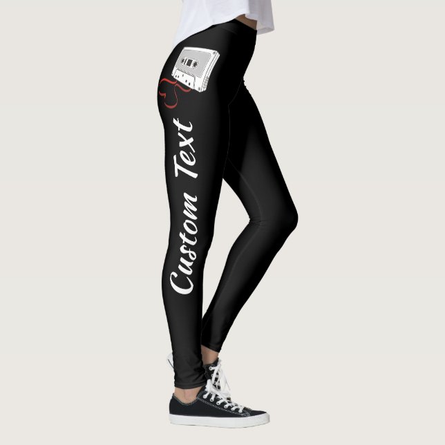 Audio cassette leggings (Right)