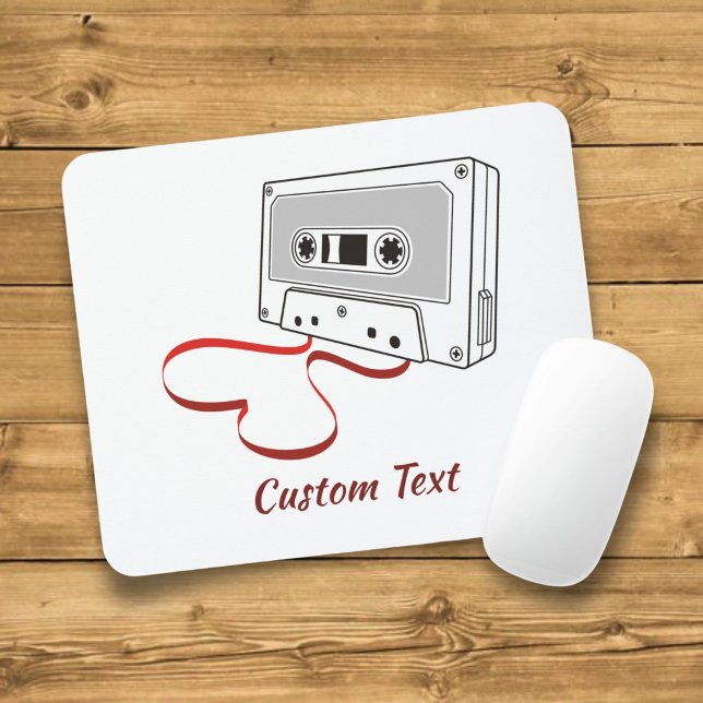 Audio cassette mouse pad (Creator Uploaded)