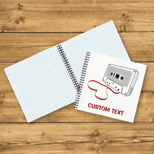 Audio Cassette Notebook