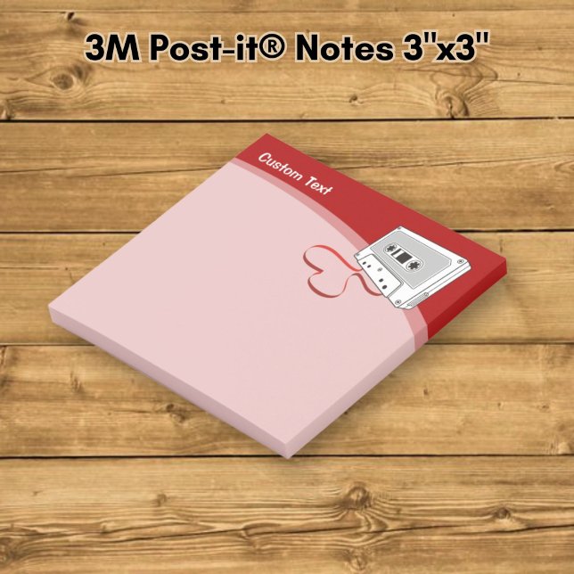 Audio Cassette Post-it Notes (Creator Uploaded)