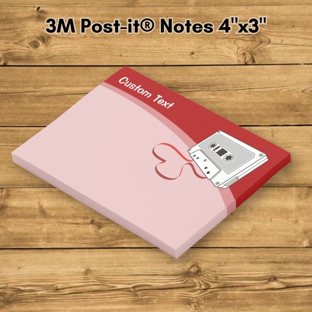 Audio Cassette Post-it Notes (Creator Uploaded)