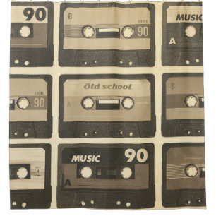 Audio Cassette, Retro Poster Hip-Hop.