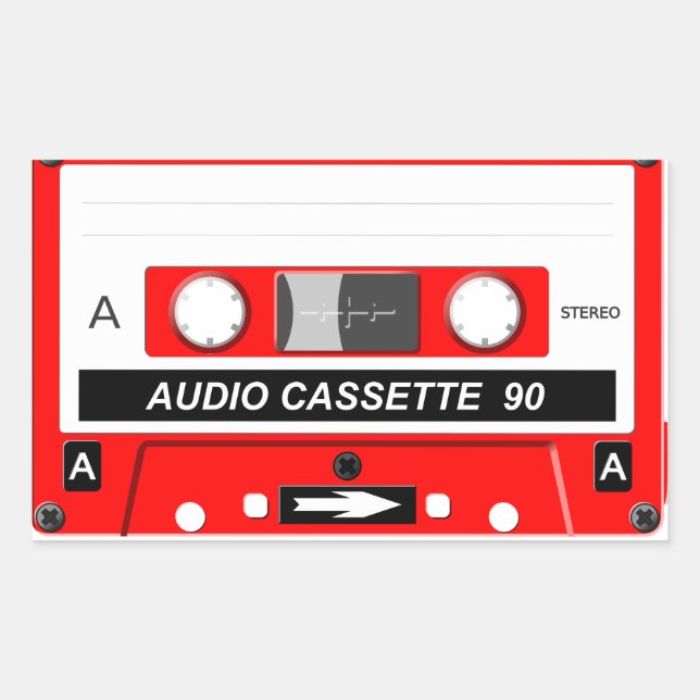 Audio cassette sticker (Front)